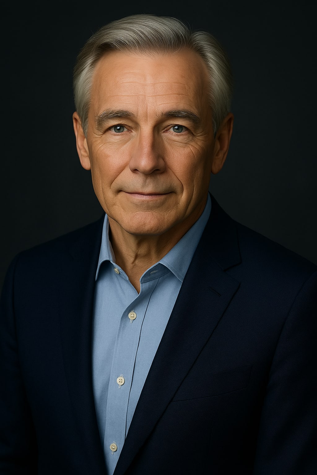 Professioneller Headshot aus demselben Foto